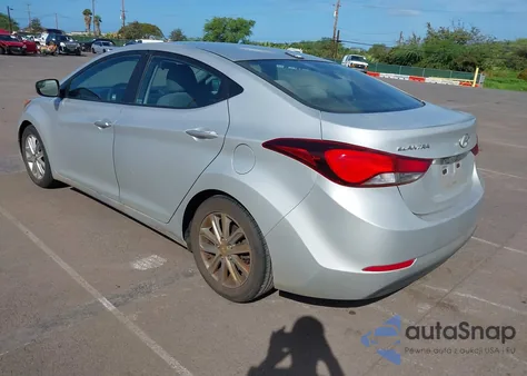 2015 Hyundai Elantra Se z USA, uszkodzony, nr VIN 5NPDH4AEXFH571759